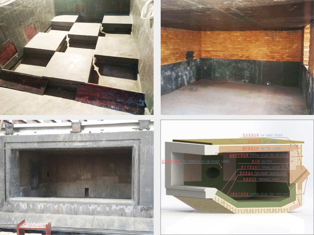 爐子內(nèi)襯施工